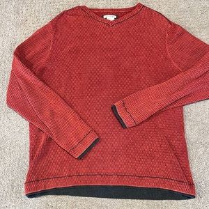 Carbon 2 Cobalt large men’s v neck sweater